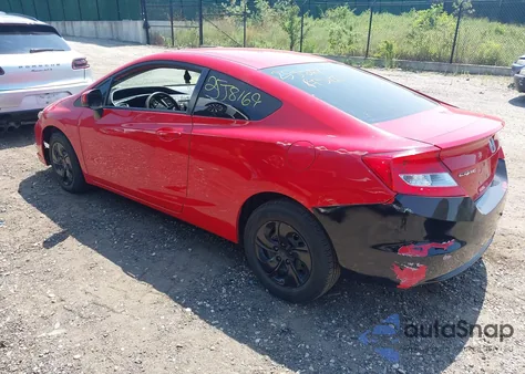 2013 Honda Civic Lx z USA, uszkodzony, nr VIN 2HGFG3B54DH509415